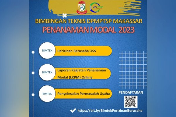 Fasilitasi Pelaku Usaha, DPMPTSP Makassar Gelar Bimtek