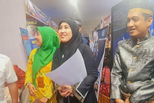 Pemeran Implementasi Pelatihan Kepemimpinan Nasional Tingkat II, Hatim Paparkan Inovasi Dukcapil Go Digital