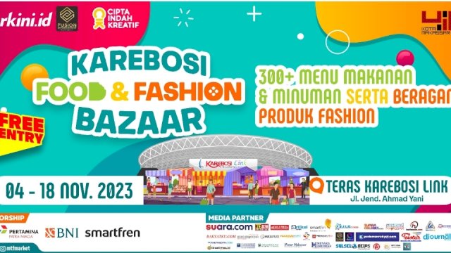 Dance KPop hingga Singing Competition Ramaikan Bazaar Kuliner-Fashion di Teras Karebosi