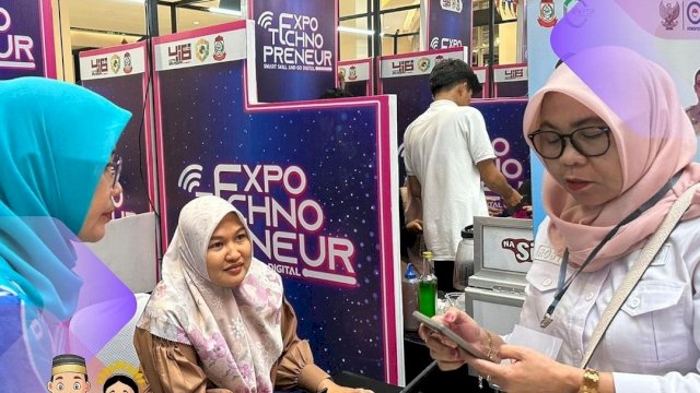 Dukcapil Makassar Turut Ramaikan Expo Technopreneur di Trans Studio Mall