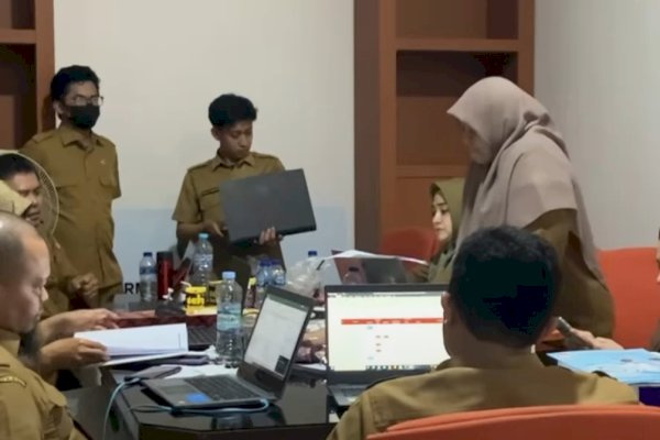 DPMPTSP Makassar Terima Tim Pemeriksa daru Inspektorat Makassar