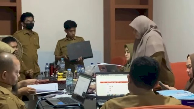 DPMPTSP Makassar Terima Tim Pemeriksa daru Inspektorat Makassar