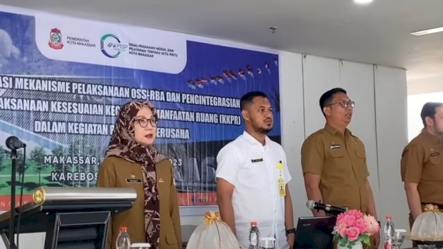 DPMPTSP Makassar Adakan Desiminasi Mekanisme Pelaksanaan OSS-RBA