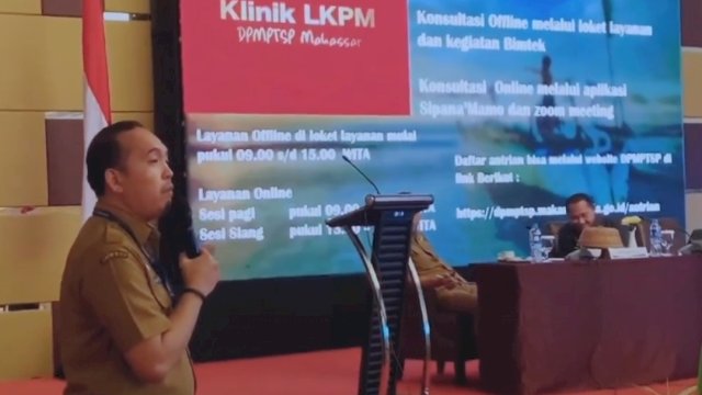 DPMPTSP Makassar Kembali Gelar Desiminasi, Harap Peserta Mengikiti dengan Baik