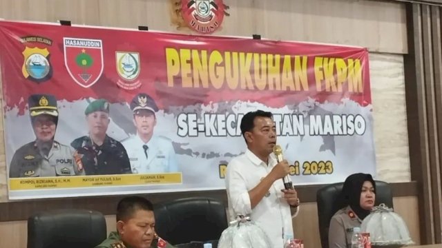 Camat Juliaman Hadiri Pengukuhan FKPM Kecamatan Mariso