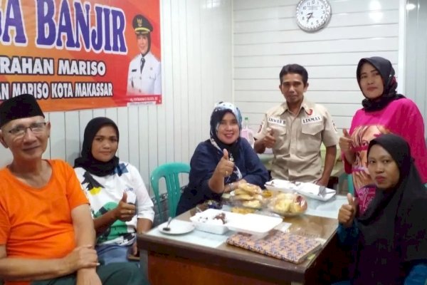 Respon Cepat, Kecamatan Mariso Buat Posko Bencana di Kontainer Recover