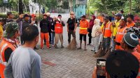 Jajaran Pemerintah Kecamatan Mariso Kompak Hadiri Gerakan Bersih Taman Kota