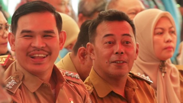 Juliaman Bersama SKPD Lingkup Pemkot Makassar Hadiri Peresmian Jalan Opu Daeng Risadju