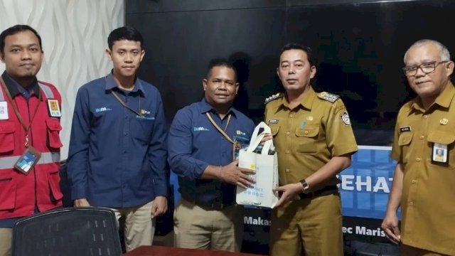 Didampingi Sekcam, Camat Juliaman Terima Kunjungan Pihak PLN rayon Mattoanging
