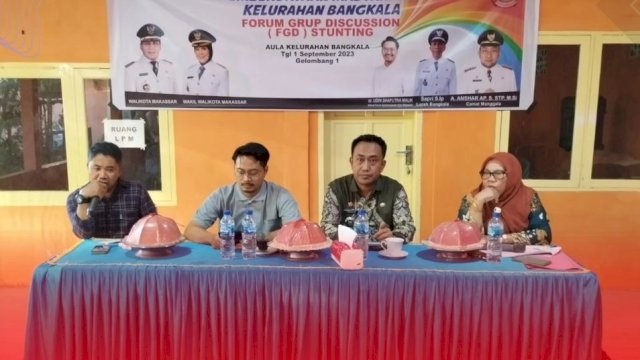 FGD Stunting, Camat Anshar: Kader Sebagai Garda Terdepan Perpanjangan Tangan Pemerintah