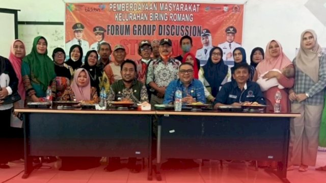 FGD Stunting, Camat Anshar Ajak Semua Unsur Kolaborasi Atasi Stunting