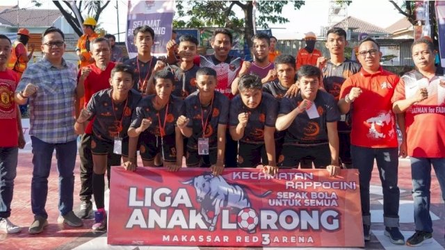 Camat Aminuddin Buka Liga Anak Lorong “Soekarno Cup”