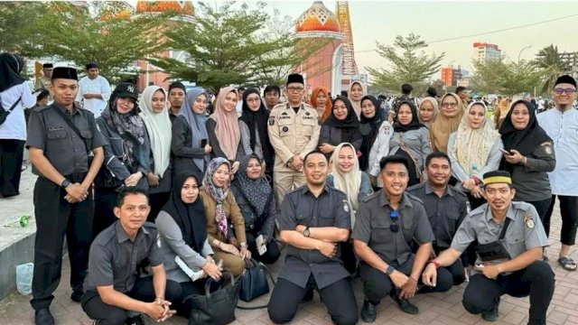Camat Aminuddin Bareng Jajarannya Kompak Hadiri Giat Sulsel Bersalawat