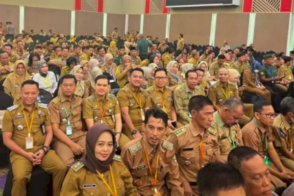 Camat Aminuddin Turut Hadiri Rakor dari Pemprov Sulsel