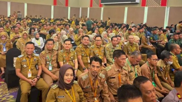 Camat Aminuddin Turut Hadiri Rakor dari Pemprov Sulsel