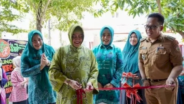 Aminuddin Bersama Ketua TP PKK Rappocini Terima Kunjungan Ketua TP PKK Makassar dan Palopo