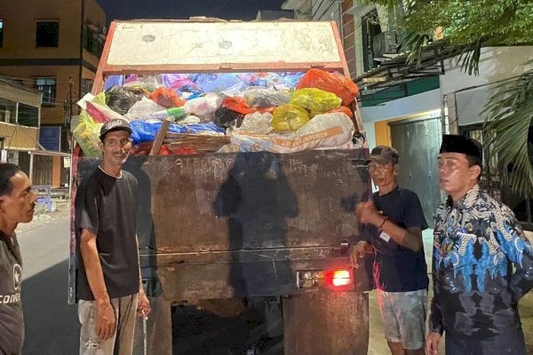 Jaga Keindahan-Kebersihan Wilayah, Camat Mariso Pantau Kegiatan Satgas Kebersihan