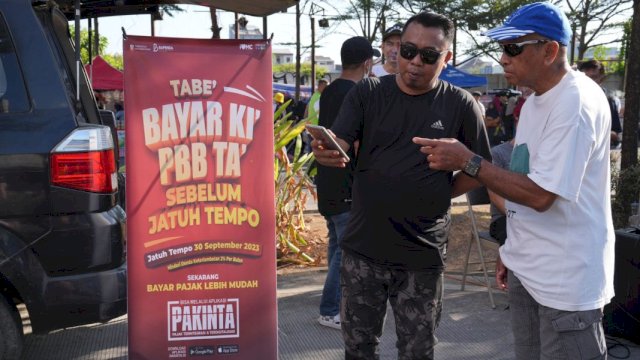 Bapenda Makassar Buka Gerai Pelayanan Pajak di Car free Day Boulevard