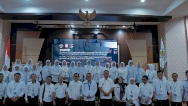 Sekwan DPRD Makassar Hadiri Pembukaan PPKB dan Diklat Pemkab Minahasa