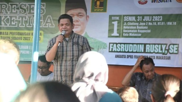 Anggota DPRD Makassar Terima Aspirasi Warga Soal BPJS Kesehatan dan PDAM