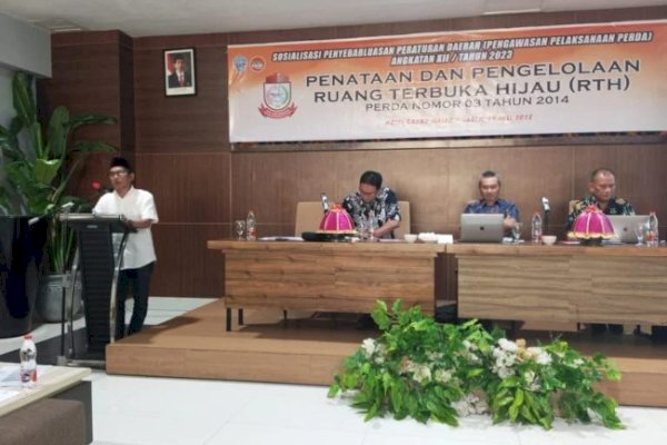 DPRD Makassar Usul Pemkot Tambah Ruang Terbuka Hijau