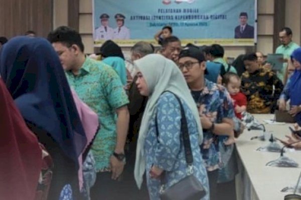 Layanan Mobile Disdukcapil di DPRD Makassar