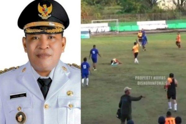 Bupati Halsel Meninggal Dunia, Tiba-tiba Ambruk Saat Bermain Bola
