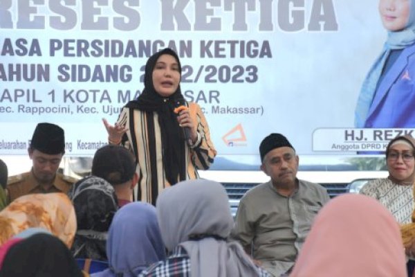 Anggota DPRD Makassar Rezki Temukan Masih Banyak Warga Butuh Asupan Gizi