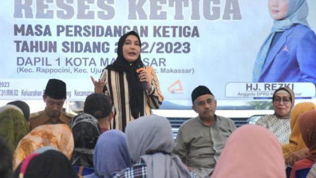 Anggota DPRD Makassar Rezki Temukan Masih Banyak Warga Butuh Asupan Gizi