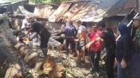 Anggota DPRD Makassar Turun Tangan Tinjau Rumah Warga yang Tertimpa Pohon