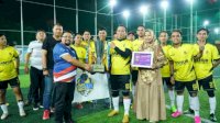 Peringatan Harhubnas 2023, Dishub Makassar Berhasil Sabet Juara 1 di Tournament League Mini Soccer
