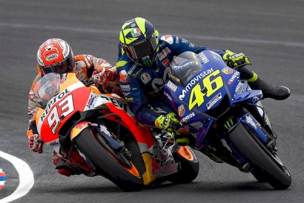 Marc Marquez Tak Ambisi Saingi Prestasi Valentino Rossi, Utamakan Target Satu Ini di MotoGP