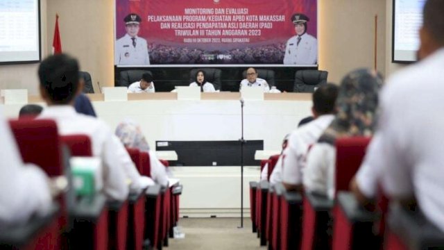 VIDEO: Wawali Makassar Fatmawati Rusdi Monitoring Evaluasi Pelaksanaan Program APBD