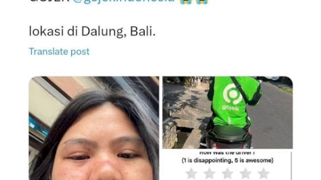 Sakit Hati Dicuekin, Ojol Hajar Turis Perempuan di Kuta