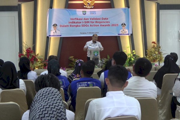 Tim SDGS Award Keliling Puskesmas di Pangkep Lakukan Verfal