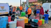 BAZNAS Pangkep Bagikan Air Bersih