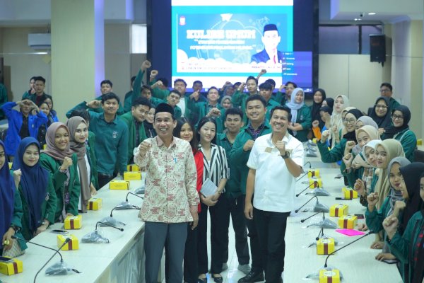 Ketua DPRD Makassar Rudianto Lallo Motivasi Mahasiswa Kembangkan Potensi Diri