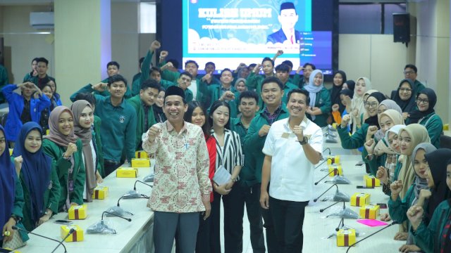 Ketua DPRD Makassar Rudianto Lallo Motivasi Mahasiswa Kembangkan Potensi Diri