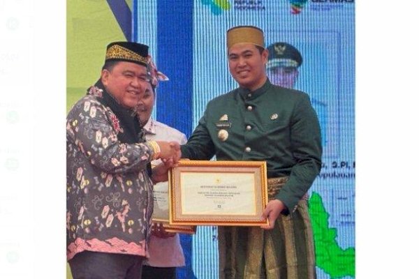 Bupati Pangkep Yusran Terima Sertifikat Eliminasi Malaria dari Kemenkes RI