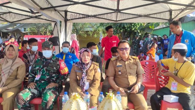 Lurah Se Kecamatan Sangkarrang Kompak Hadiri Pembukaan Liga Anak Lorong 2023