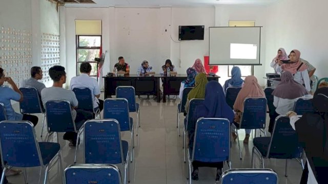 Sekcam Sangkarrang Pimpin Rapat Kolaborasi Lintas Sektor