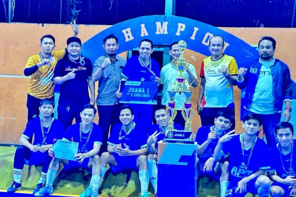 Salut, Tim The One Berhasil Jadi Jawara di Kejuaraan Futsal Tingkat Provinsi