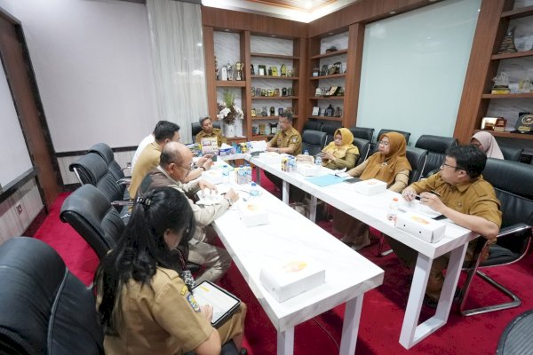 Jelang Nataru, Pj Sekprov Pimpin Rakor Tindak Lanjut Inflasi Daerah