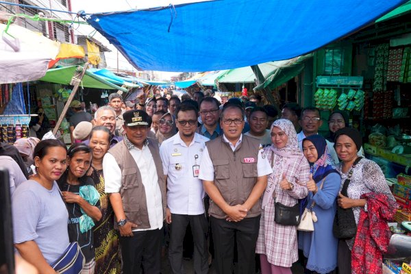 Apresiasi Penanganan Inflasi Pemkot Makassar, Pj Gubernur Bahtiar Harap Bisa Direplikasi Kabupaten Kota di Sulsel