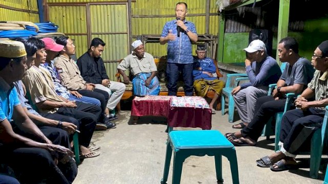 Caleg DPRD Sulsel Dapil 6 dari Partai NasDem, Muhammad Sadar Silaturahmi Bersama Masyarakat Maros.