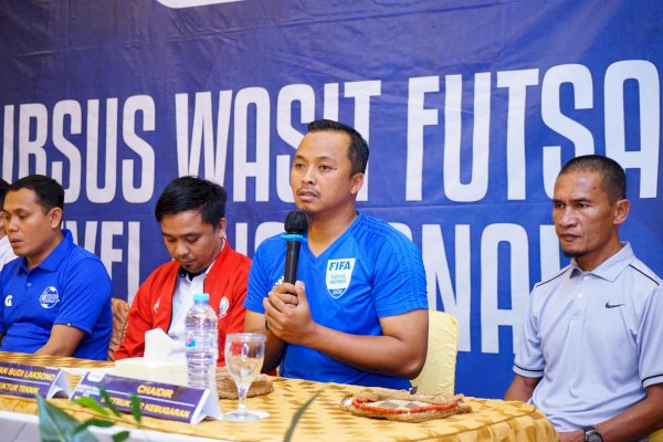 Buka Kursus Wasit, AFP Sulsel Hadirkan Langsung Instruktur dari Feserasi Futsal Indonesi.
