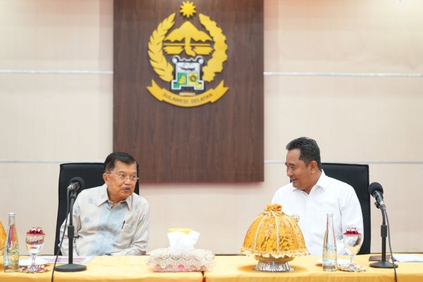 Di Hadapan JK, Pj Gubernur Bahtiar Ungkap Rencana Pembangunan SMK Hortikultura Pertama di Sulsel