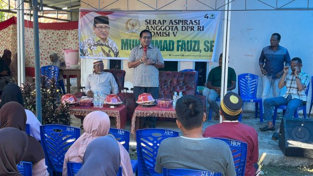 Terima Aspirasi Soal Air Bersih-Irigasi, Anggota DPR RI Muhammad Fauzi Tawarkan Program P3A dan PAMSIMAS