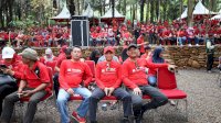 Camat Alamsyah Bareng Lurah se-Kacamatan Tallo Hadiri Family Gathering Pemkot Makassar
