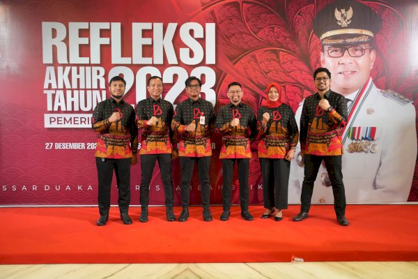 Firman Pagarra Bersama Jajaran Turut Hadiri Refleksi Akhir Tahun Pemkot Makassar